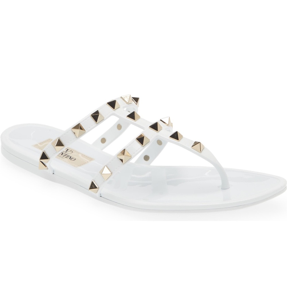 Valentino rockstud jelly sandals! Never worn, NEW with box!